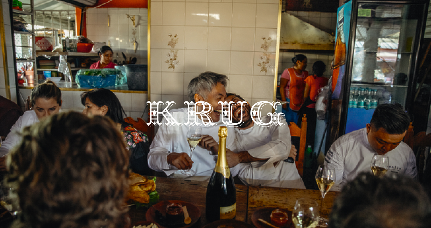 Pink House Studio for Krug Champagne